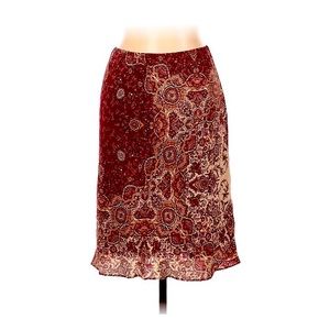 EUC 100% silk skirt